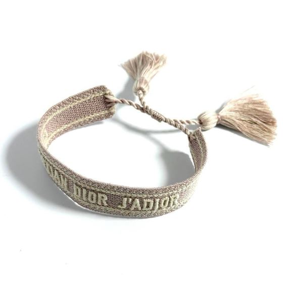 Christian Dior Dior Women's Bracelet Misanga Pink Free Size